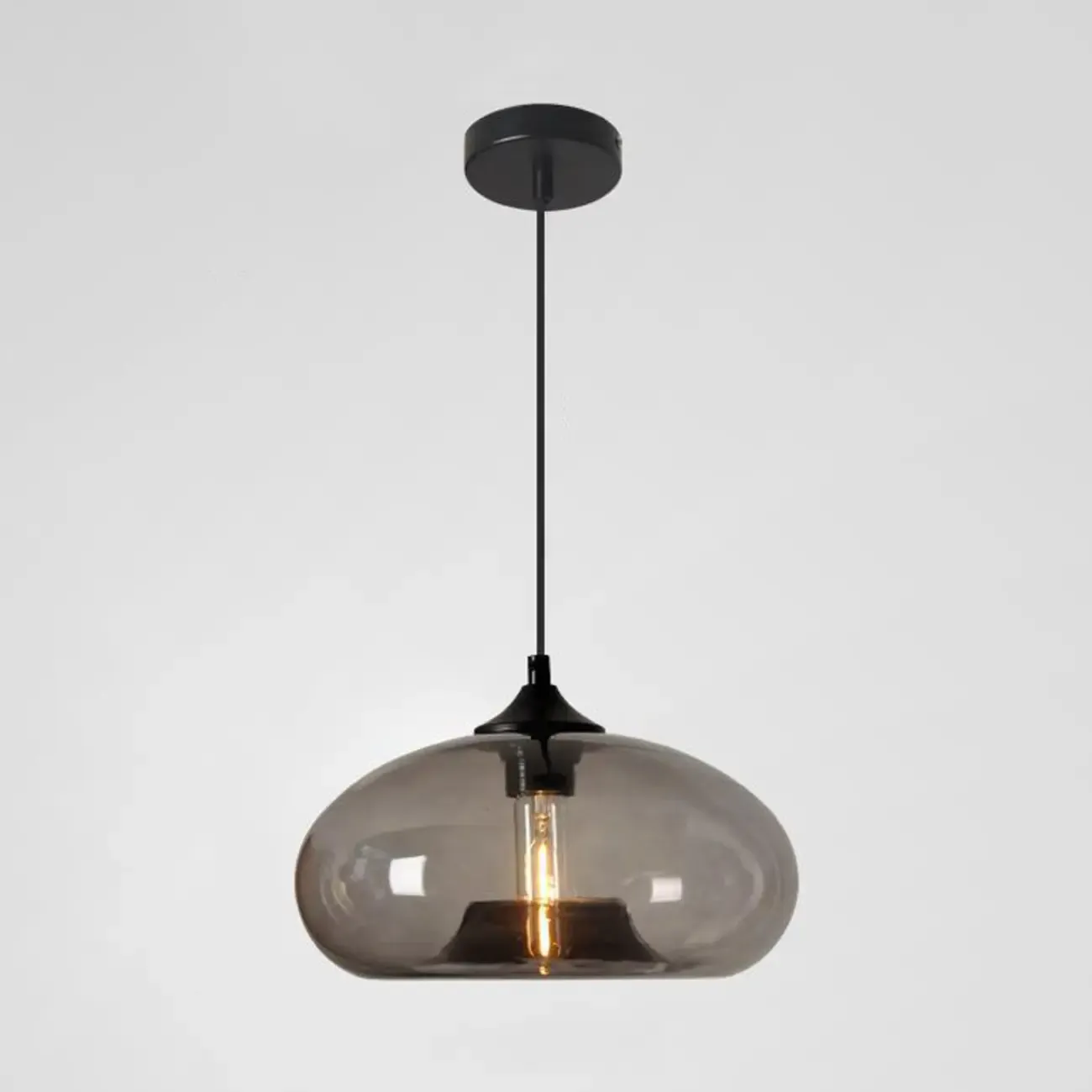 Modern Glass Hanging Pendant Light for Kitchen island  Image - 9