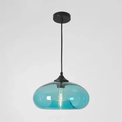 Modern Glass Hanging Pendant Light for Kitchen island  Image - 11