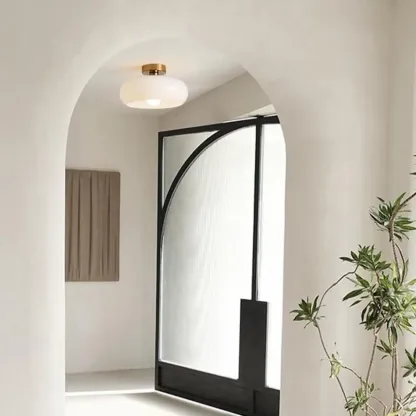 Modern Semi Flush Ceiling Light for Living Room Elegance Image - 3