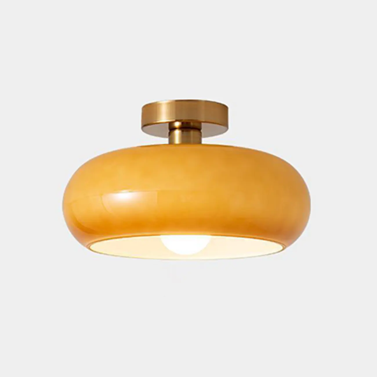 Modern Semi Flush Ceiling Light for Living Room Elegance Image - 8 | homeyfad