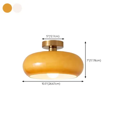 Modern Semi Flush Ceiling Light for Living Room Elegance #size