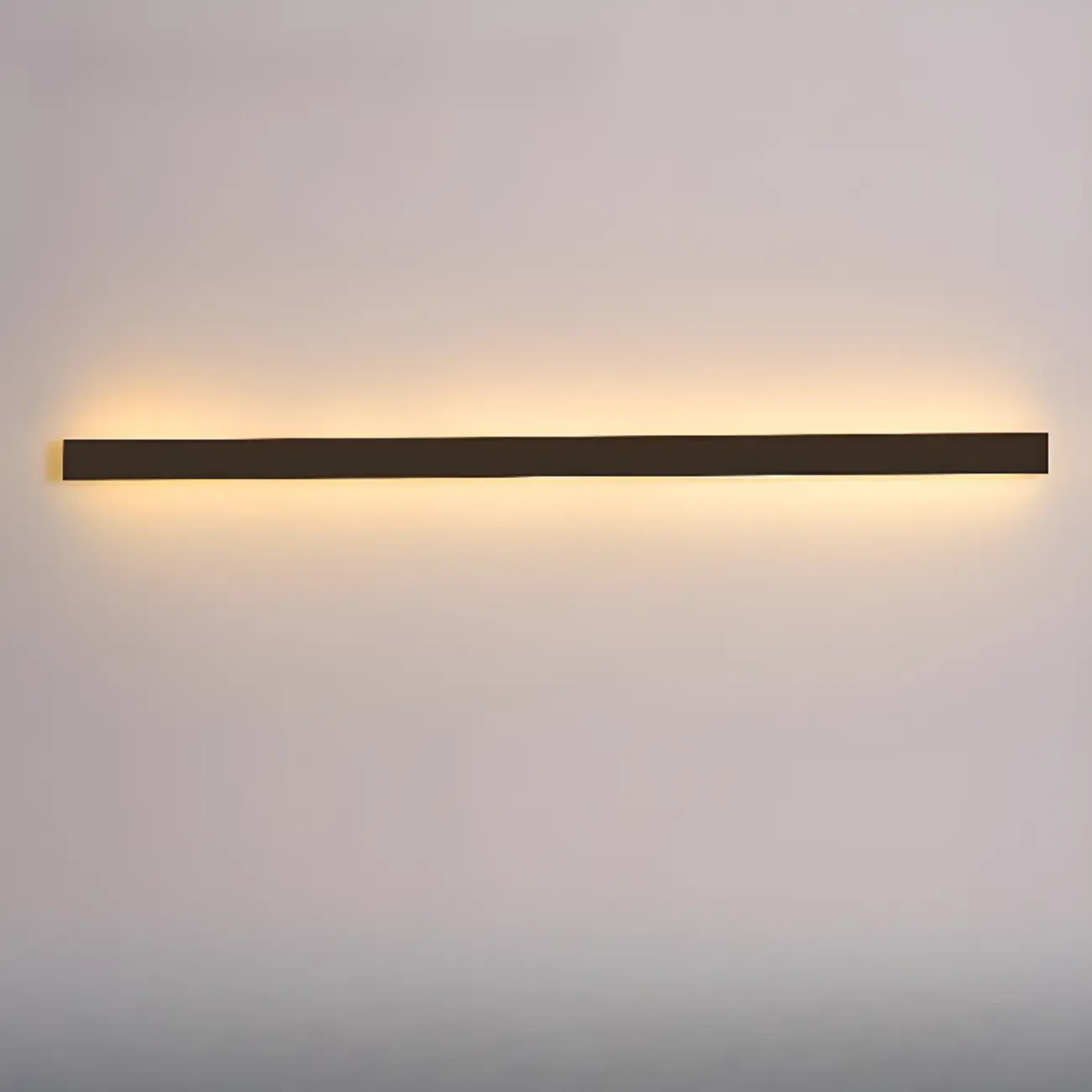Modern Long Bar LED Outdoor Wall Light with Warm Light Image - 5