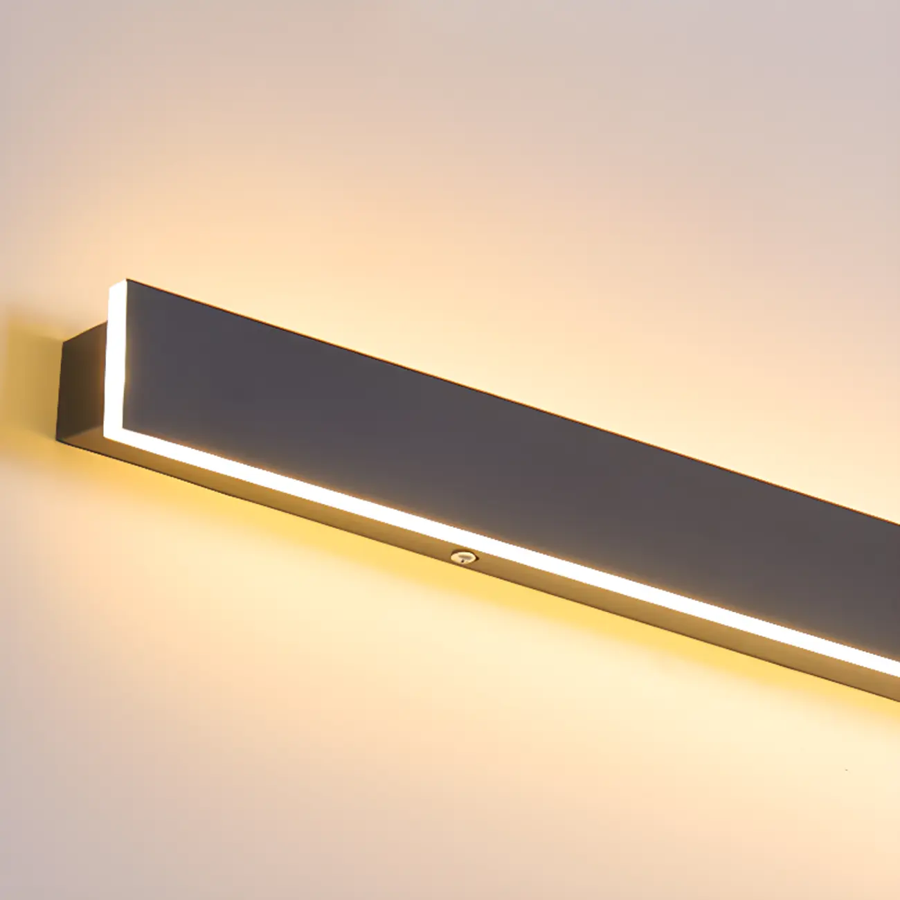 Modern Long Bar LED Outdoor Wall Light with Warm Light Image - 9 | homeyfad
