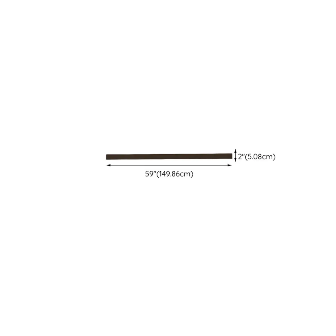 Modern Long Bar LED Outdoor Wall Light with Warm Light Image - 16 | homeyfad
