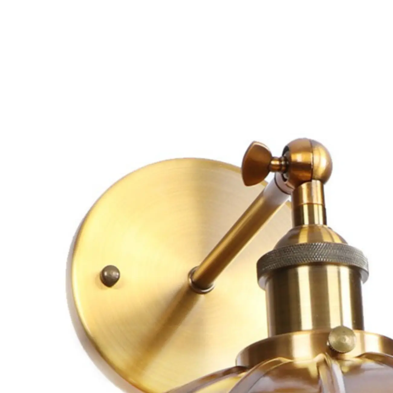 Steampunk Gold Cone Wall Sconce for Modern Decor Image - 15 | homeyfad