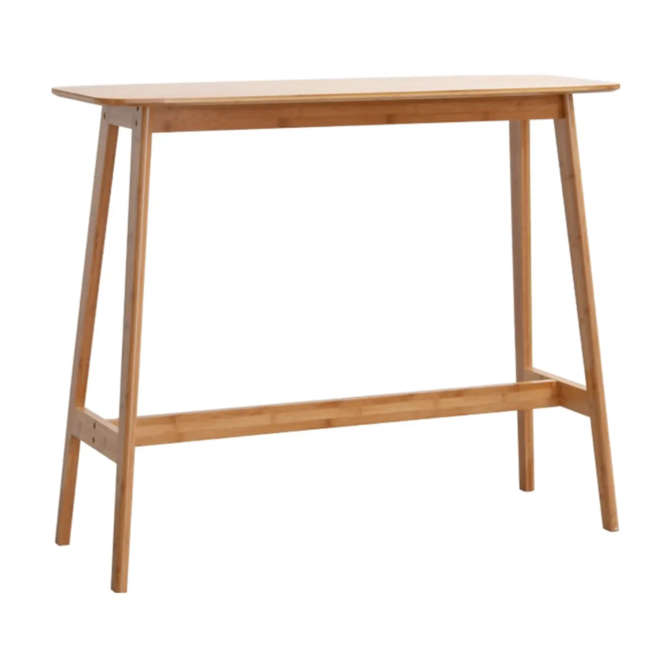 Orbicular Brown Wood Leggy Bar Tables Image - 8 | homeyfad