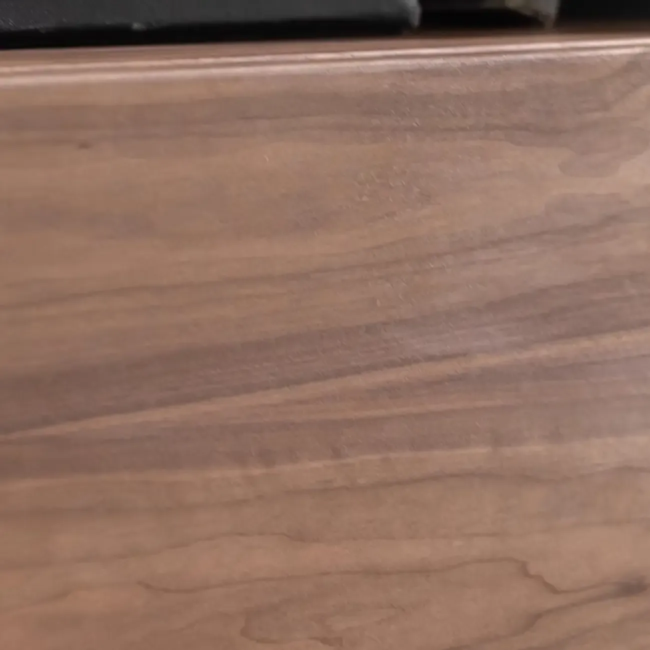 Sitting Room Old School Walnut Glass Cabinet with Illuminating Image - 5