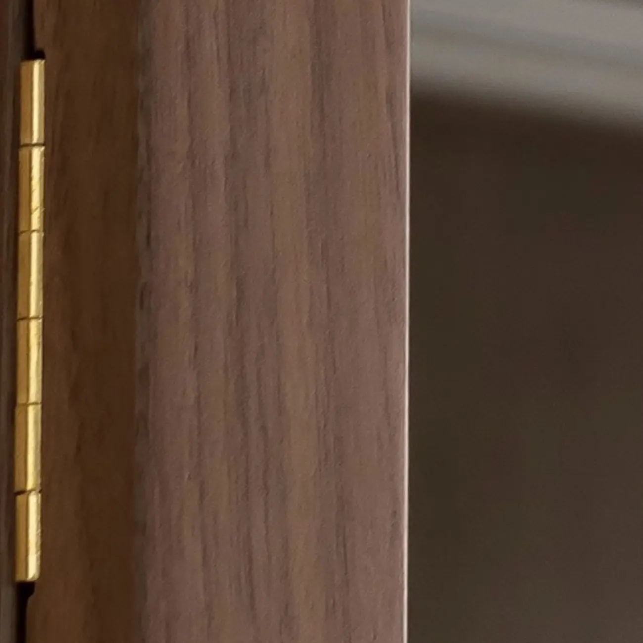 Sitting Room Old School Walnut Glass Cabinet with Illuminating Image - 6 | homeyfad