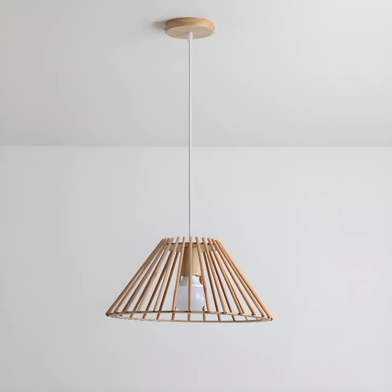 Modern Wood Geometric Island Pendant Light for Kitchen Image - 9 | homeyfad