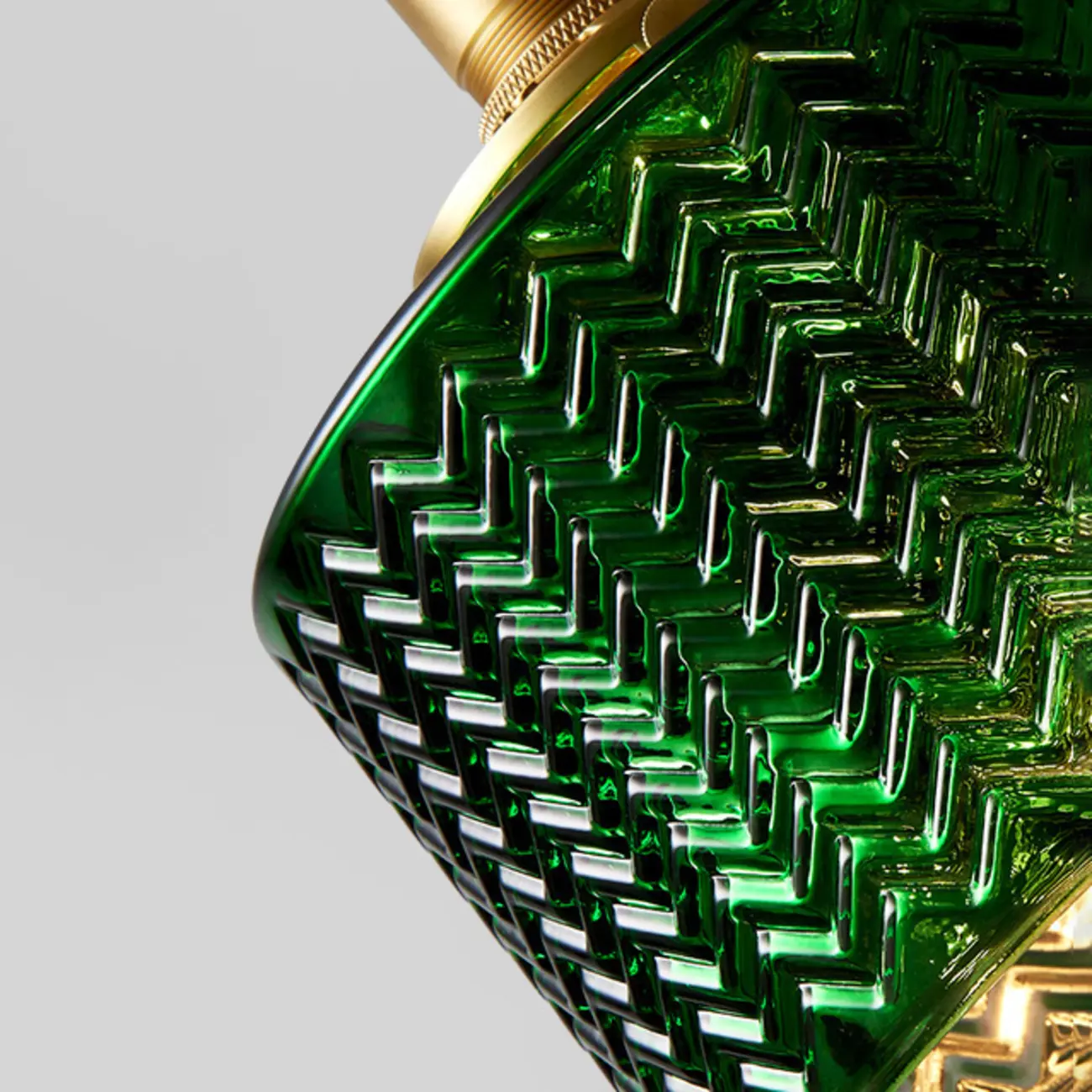 Modern Green Glass Pendant Light Adjustable for Kitchen Dining Image - 10 | homeyfad