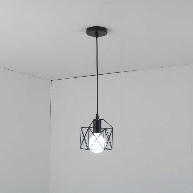 Industrial Black 1/3 Light Pendant Lights for Kitchen Island Hanging | homeyfad