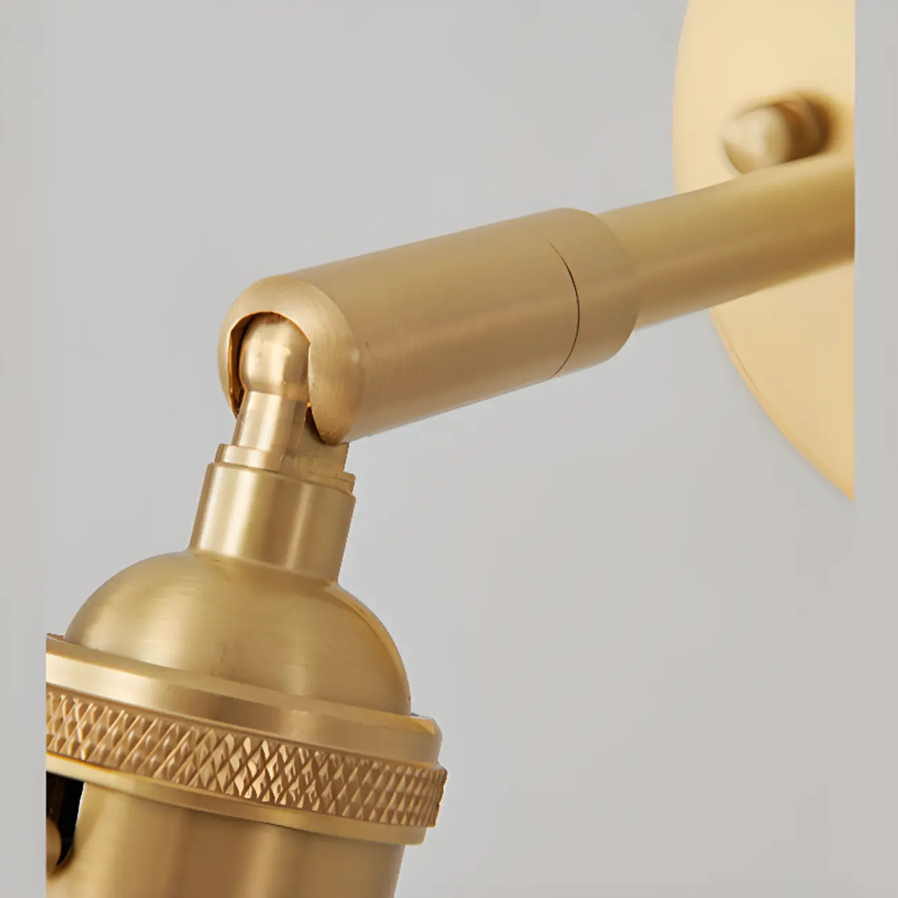 Modern Mini Brass LED Wall Sconce for Residential Use | homeyfad