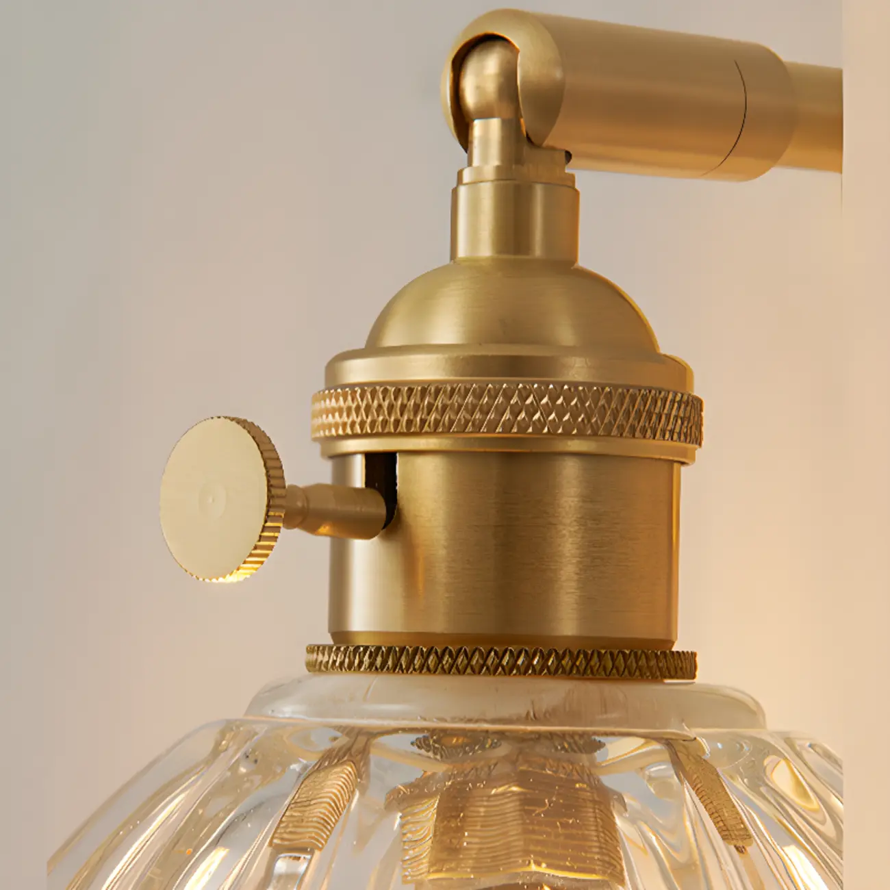 Modern Mini Brass LED Wall Sconce for Residential Use | homeyfad