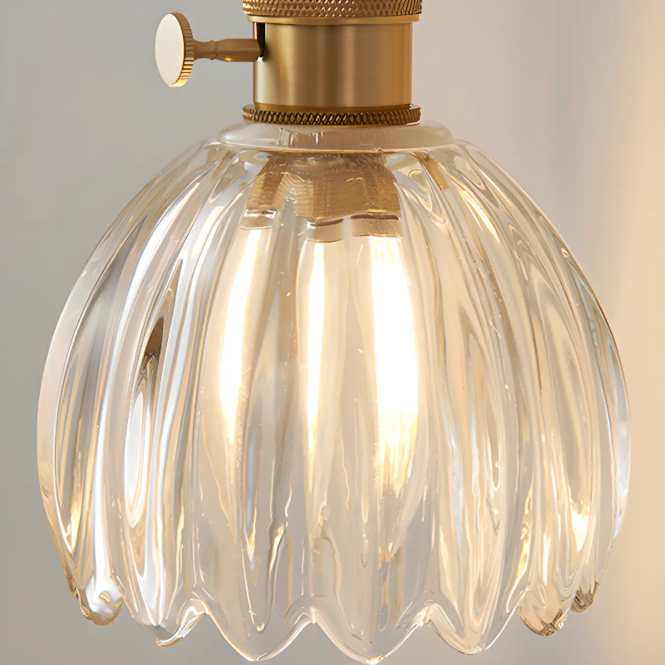 Modern Mini Brass LED Wall Sconce for Residential Use | homeyfad