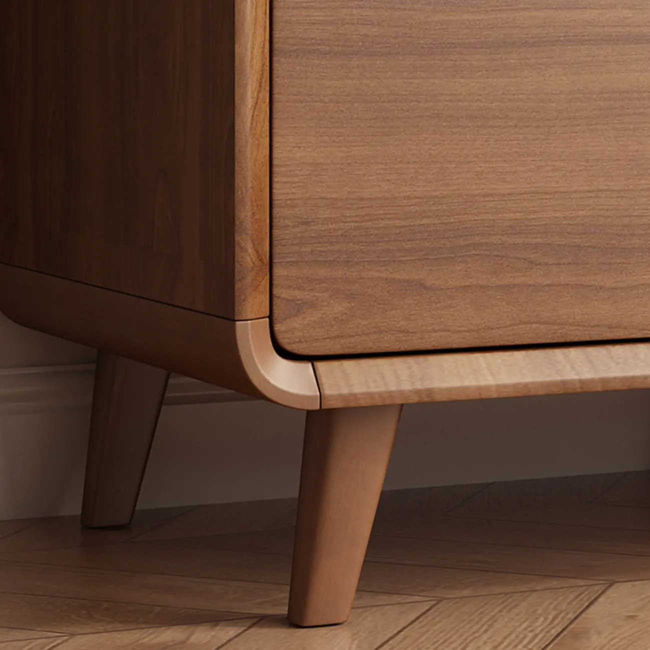 Mid-Century Modern 6-drawer Wood Freestanding Dresser Image - 10 | homeyfad