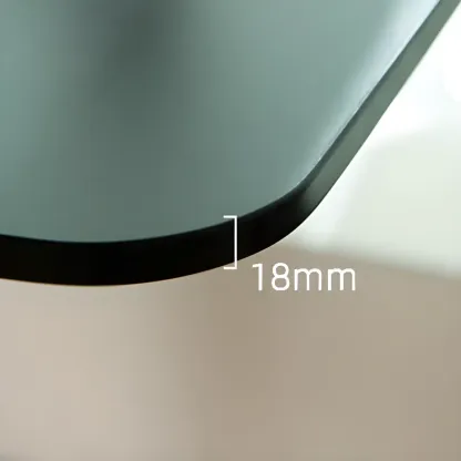 Minimalist Square Black Bar Table Metal Base for 2 Seats Image - 11