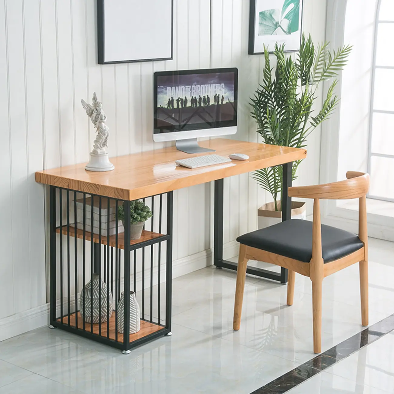 Glam White-Gold Metal Storage Bar Tables Image - 4 | homeyfad