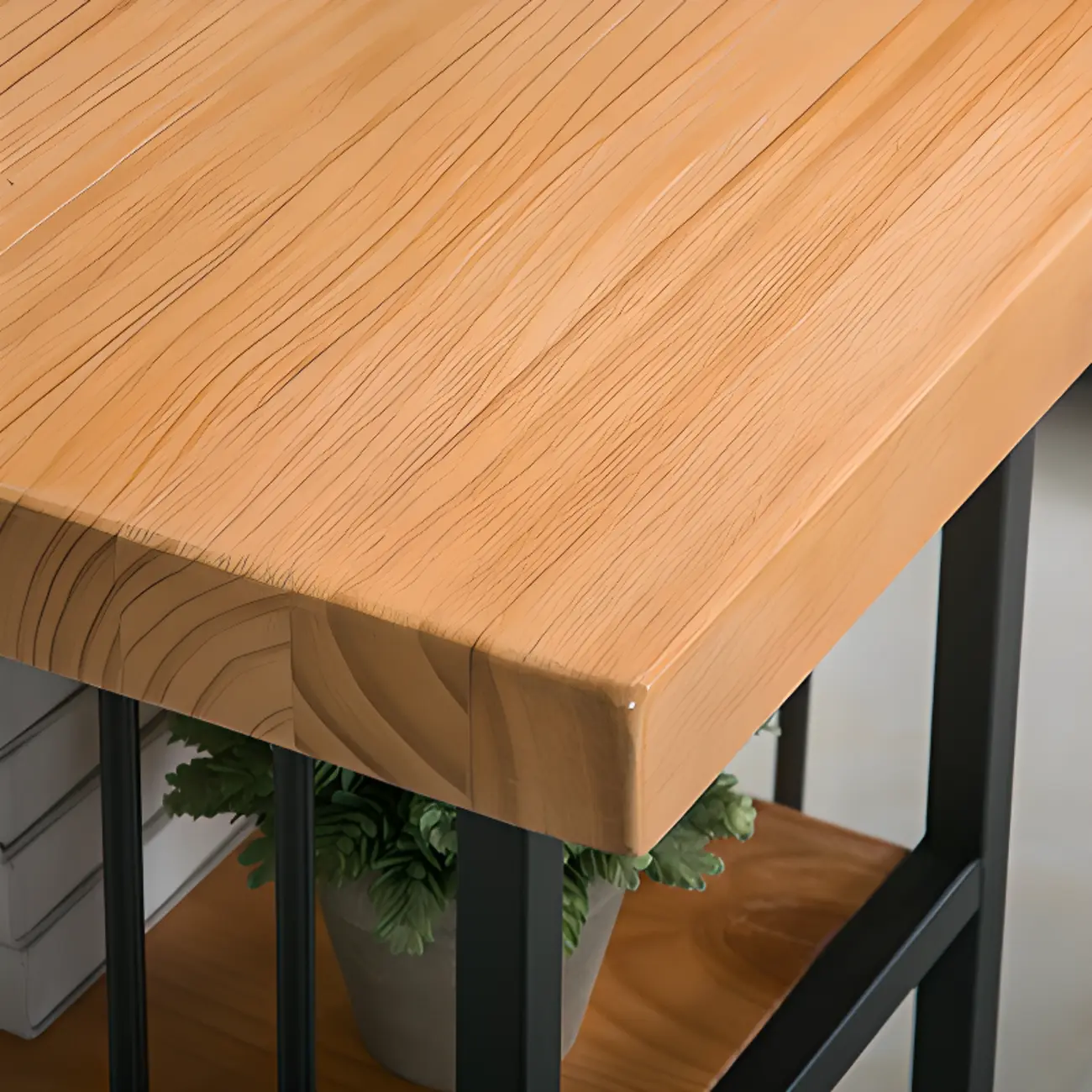 Glam White-Gold Metal Storage Bar Tables Image - 7 | homeyfad