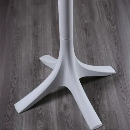 Fashion Synthetic Round White Fixed Top Bar Tables Image - 9