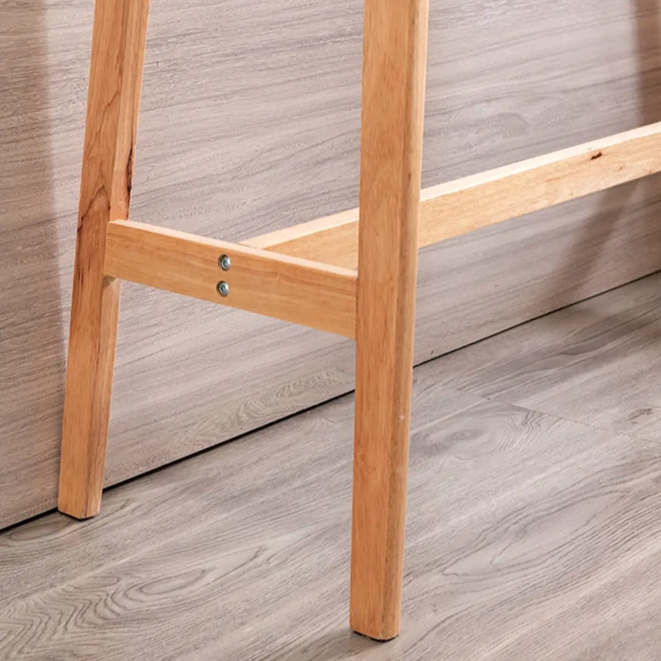 Scandinavian Wooden Freeform Bar Height Table for Dining Room Image - 14 | homeyfad