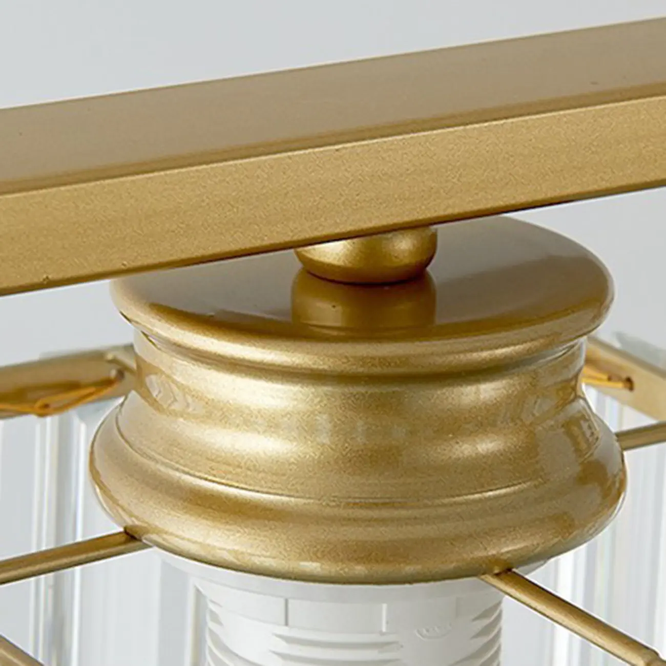 Adjustable 3/4 Lights Crystal Metal Pendant Light for Dining | homeyfad