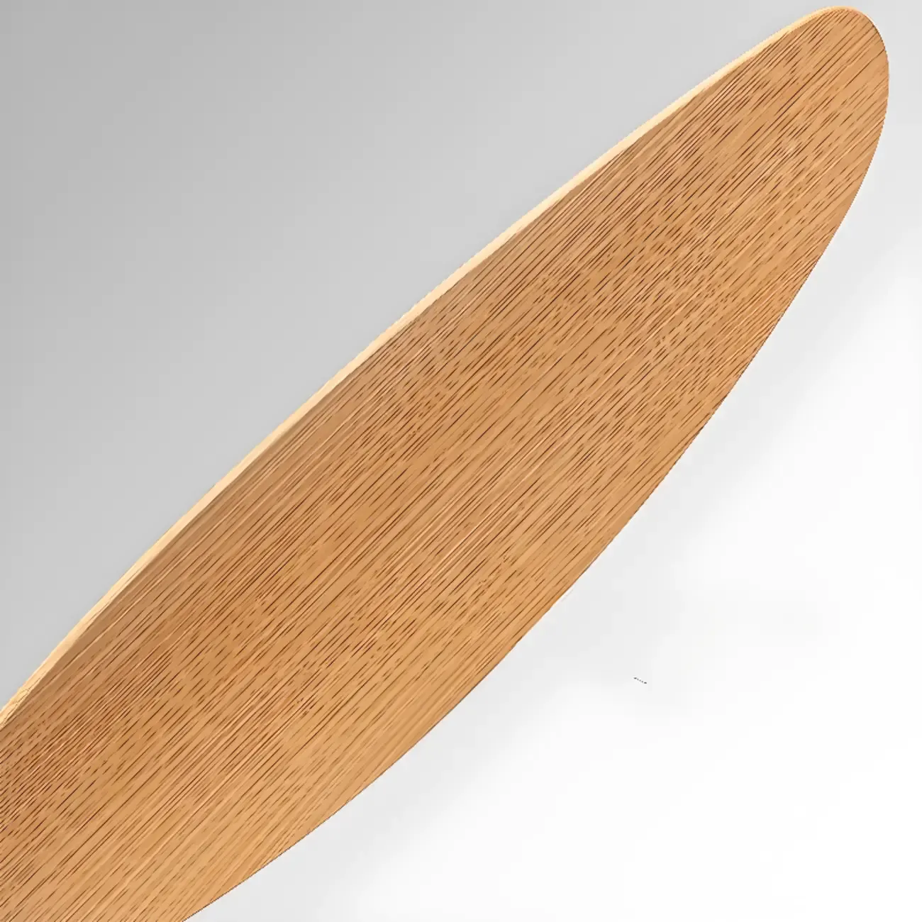 Nordic Wood Downrod Ceiling Fan 3-Gear Dimming for Living Room