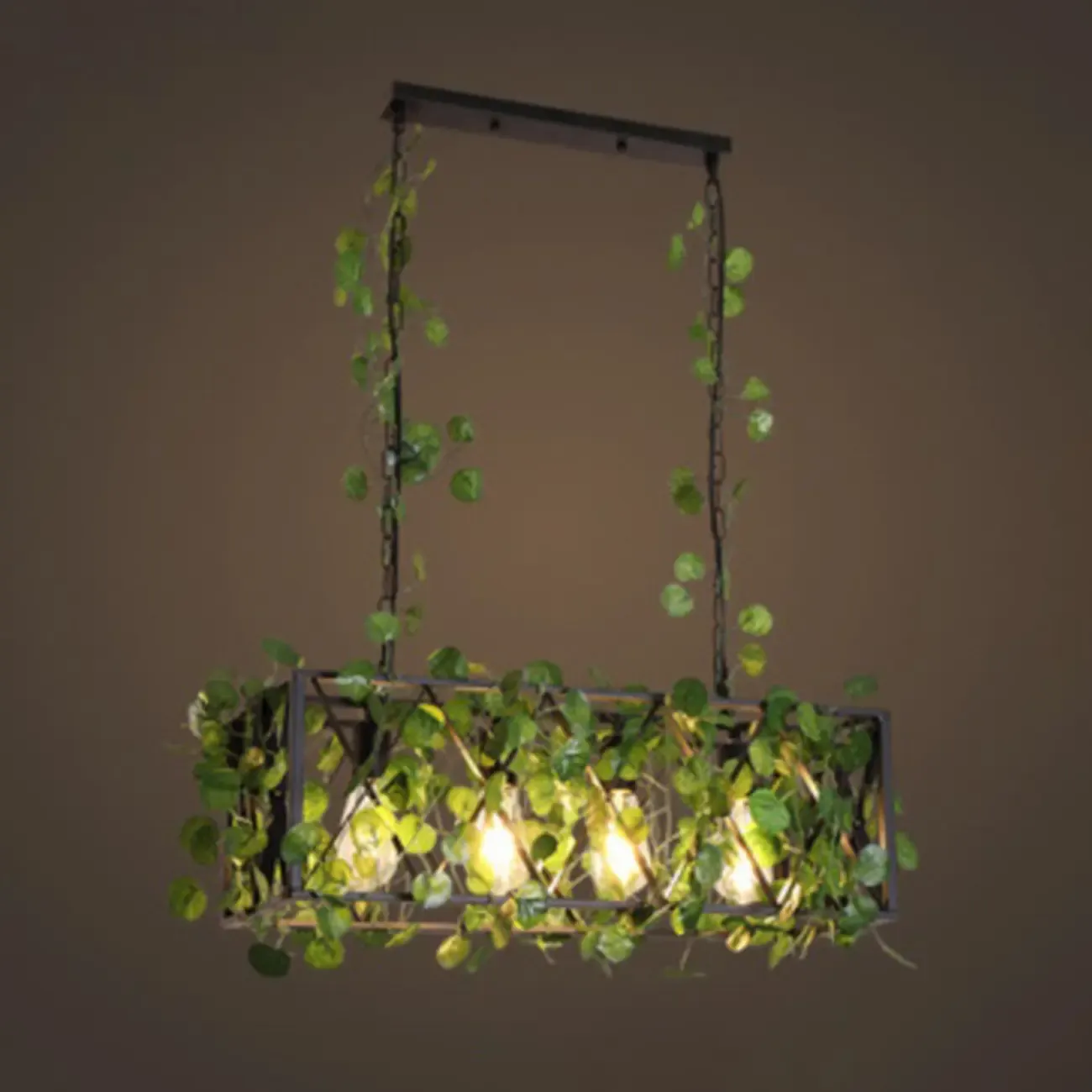 Industrial Matte Black Pendant Light with Iron Shade Image - 5