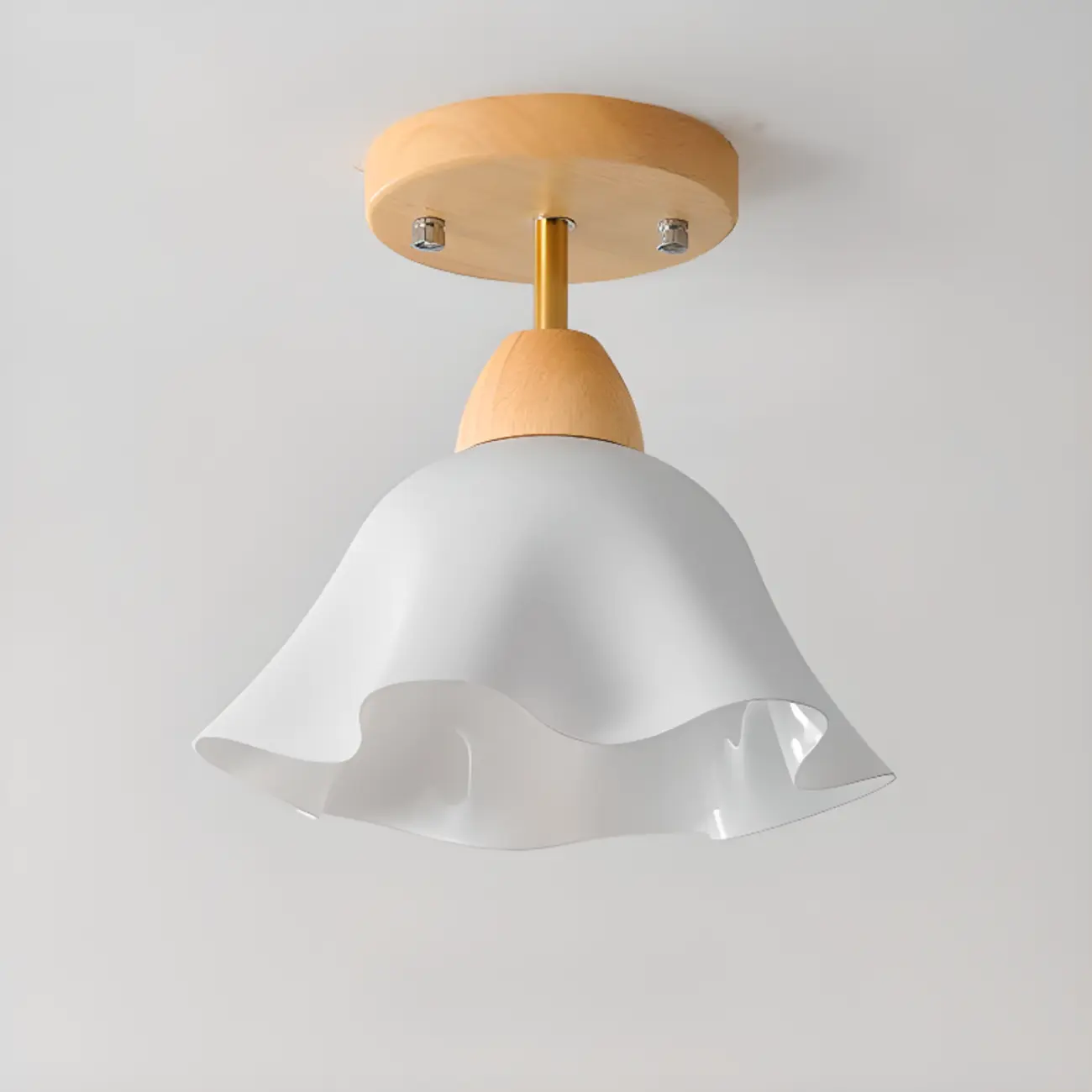 5 to 9 Inch Natural Finish Ceiling Light for Home Decor Image - 4 | homeyfad