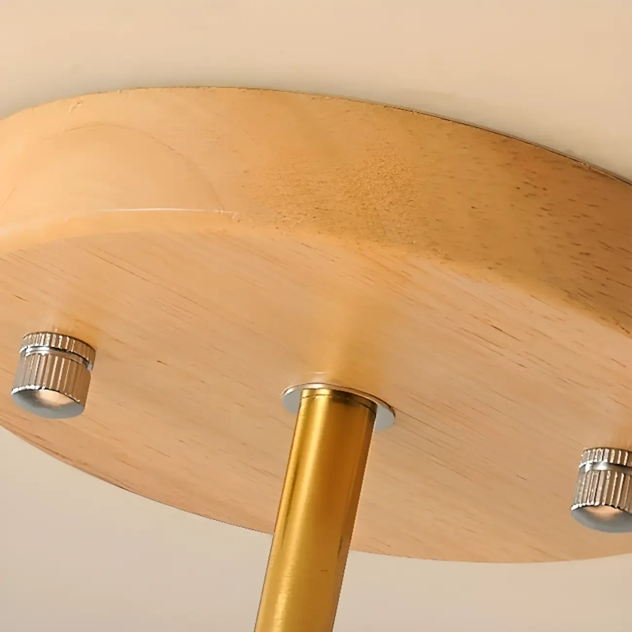 5 to 9 Inch Natural Finish Ceiling Light for Home Decor Image - 7