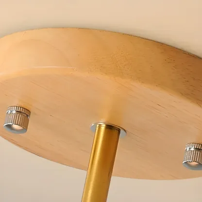 5 to 9 Inch Natural Finish Ceiling Light for Home Decor Image - 7