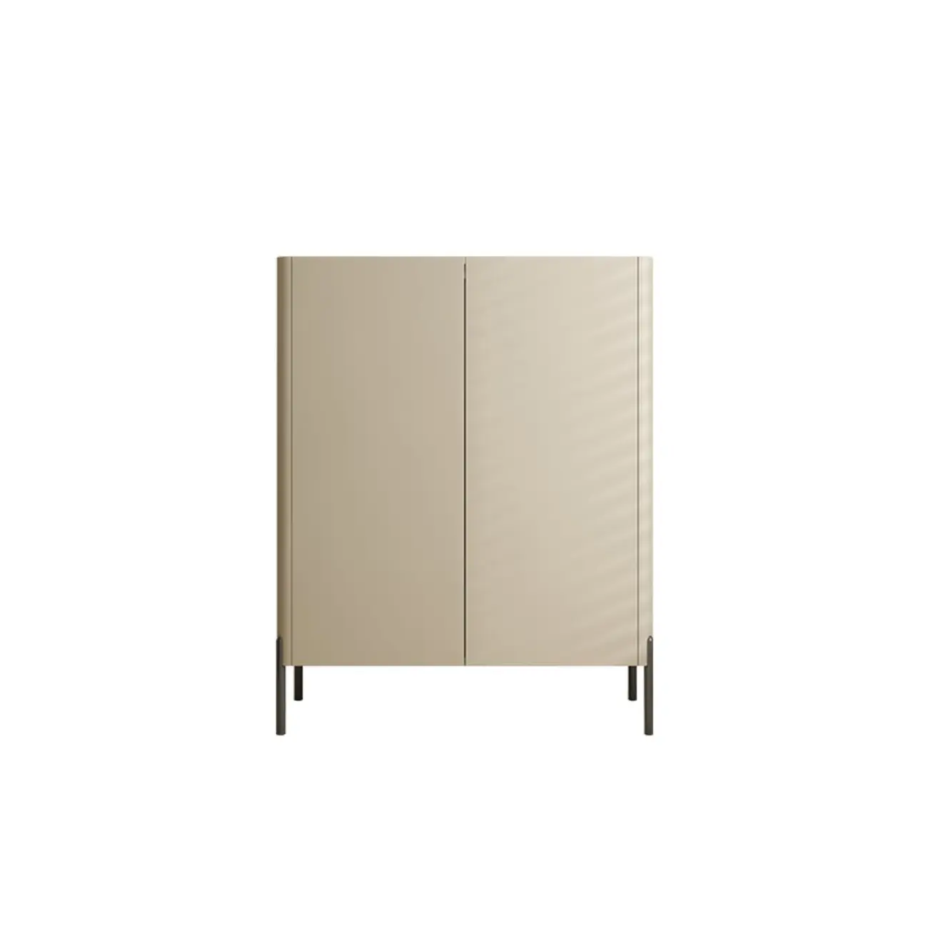 Coffee Solid Wood Shoe Cabinet with Adjustable Shelves Image - 3 | homeyfad