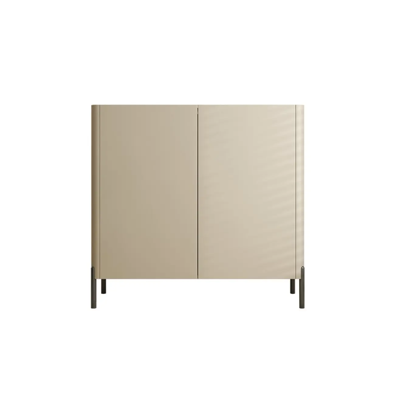 Coffee Solid Wood Shoe Cabinet with Adjustable Shelves Image - 4 | homeyfad