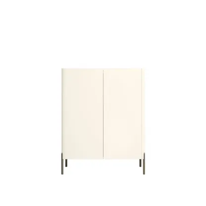 Coffee Solid Wood Shoe Cabinet with Adjustable Shelves Image - 7