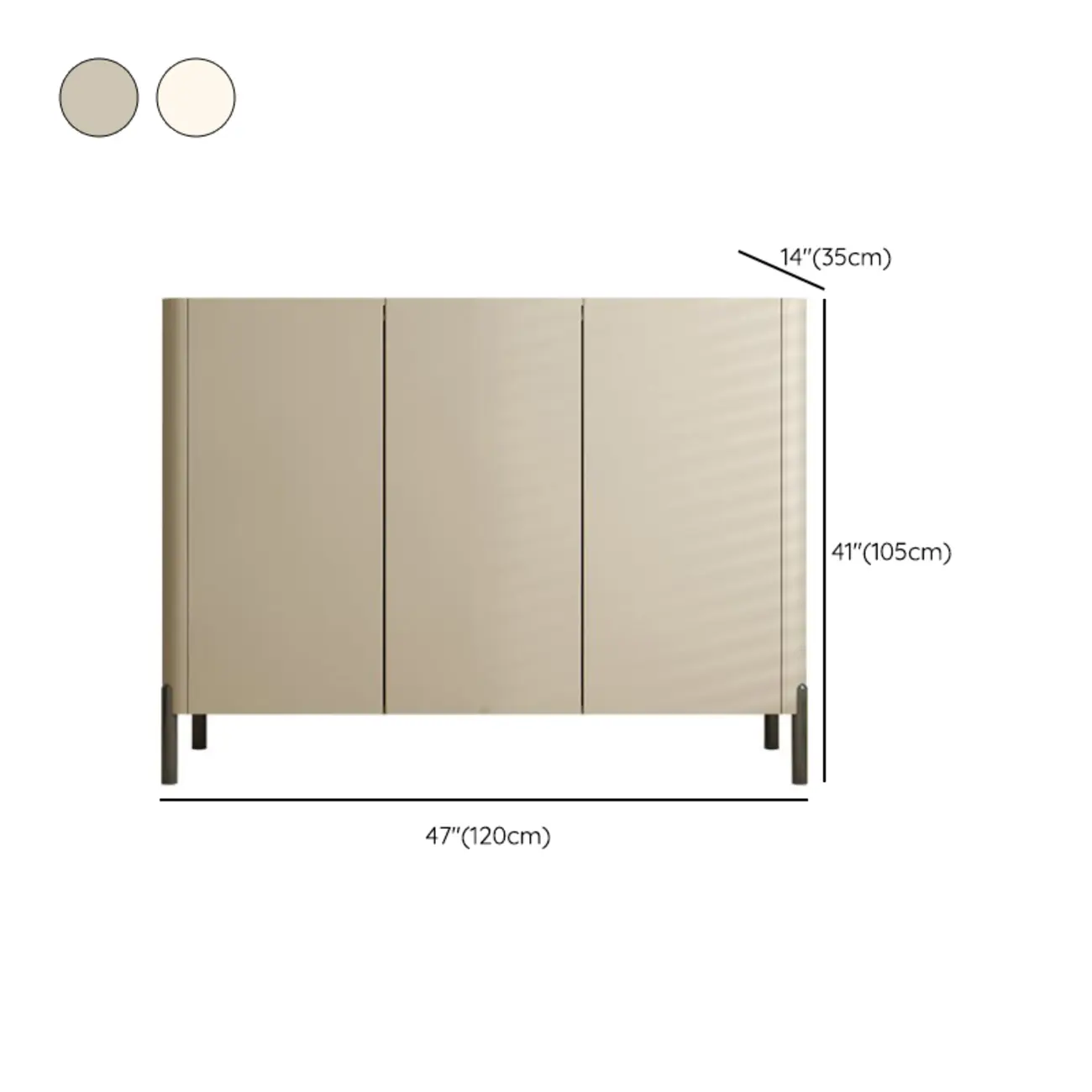 Coffee Solid Wood Shoe Cabinet with Adjustable Shelves Image - 14 | homeyfad