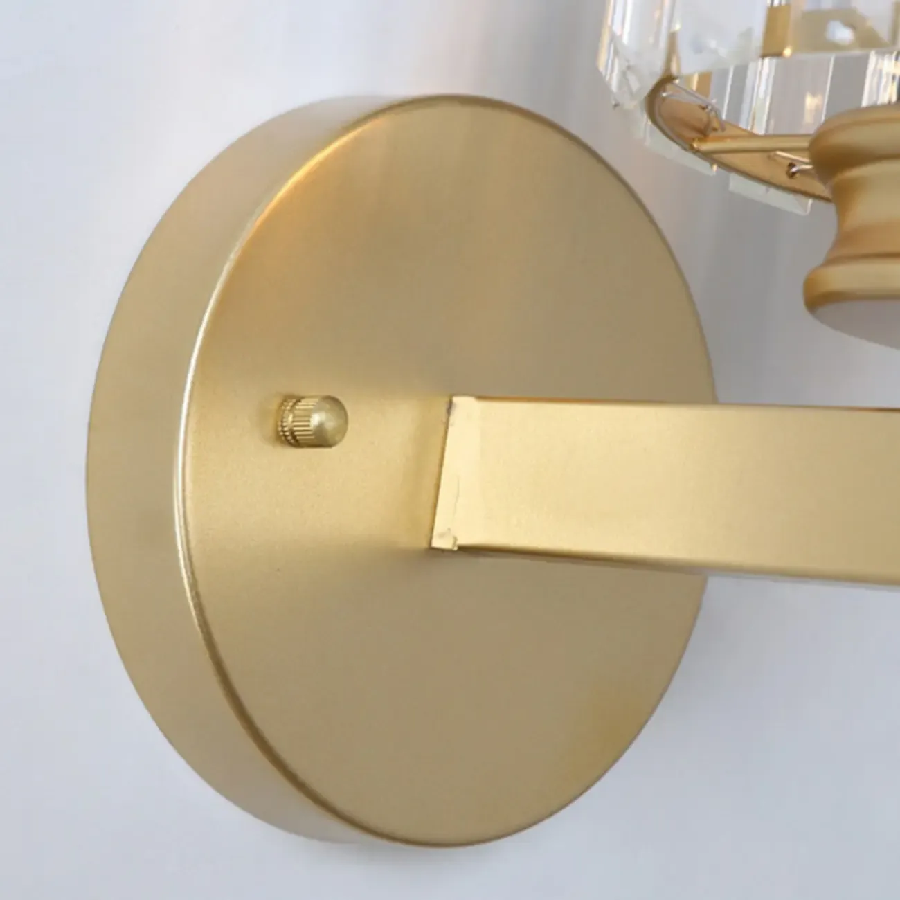 Modern Geometric Crystal Wall Light for Indoor Decor Image - 12