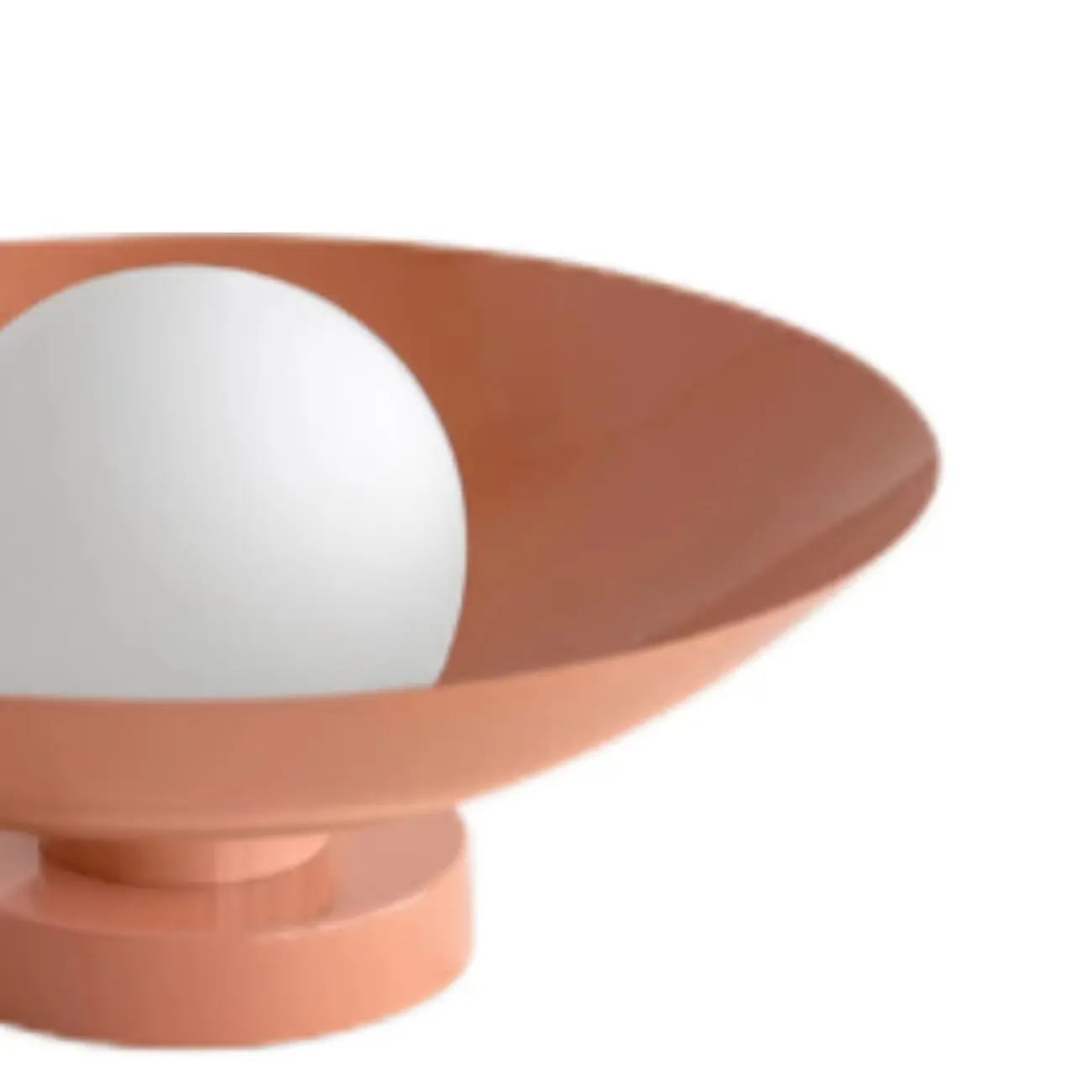 Mini Beige Dome Metal Modern Semi Flush Ceiling Light | homeyfad