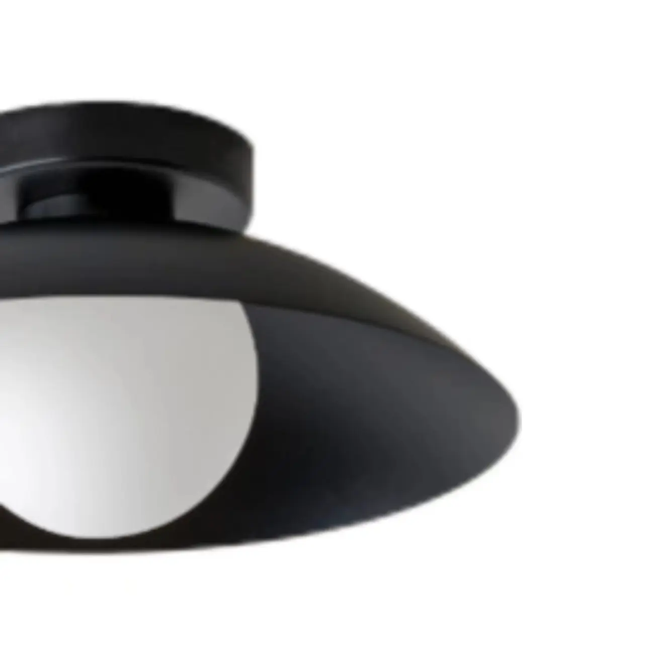 Mini Beige Dome Metal Modern Semi Flush Ceiling Light | homeyfad