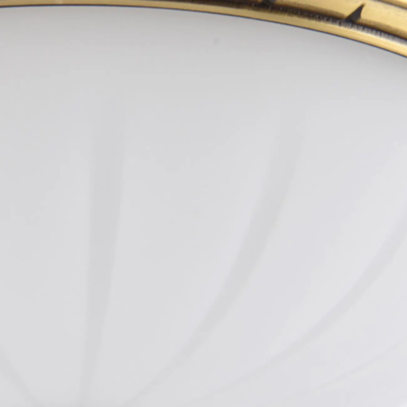 Victorian White Glass Brass Dome Flush Mount Light Image - 16 | homeyfad