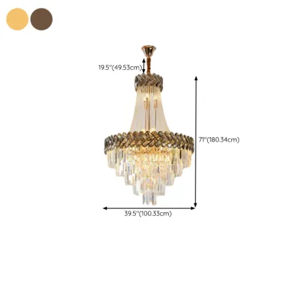 Luxury Geometric Modern Crystal Sphere Chandelier Image - 30
