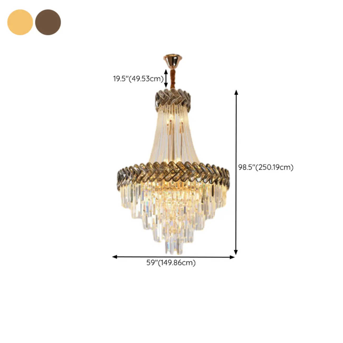 Luxury Geometric Modern Crystal Sphere Chandelier Image - 32 | homeyfad