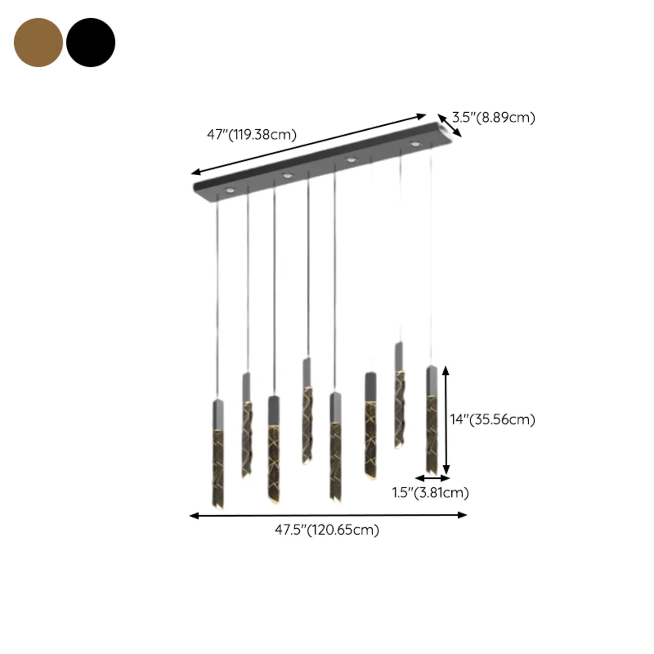 Trendy Modern Adjustable Crystal Pendant Light Image - 17 | homeyfad