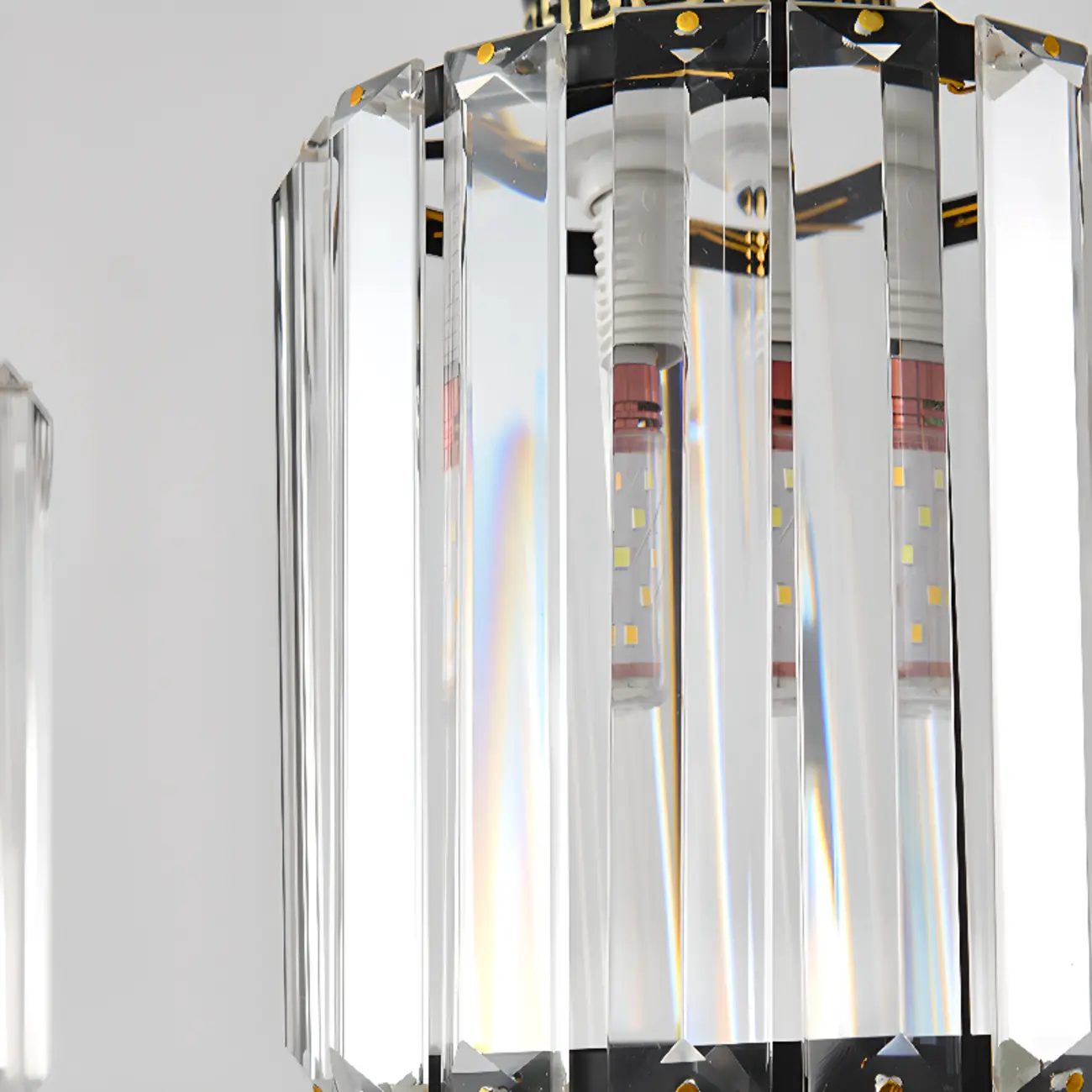 Large Cylinder Glass Island Pendant Light  for Living Room  Image - 28 | homeyfad