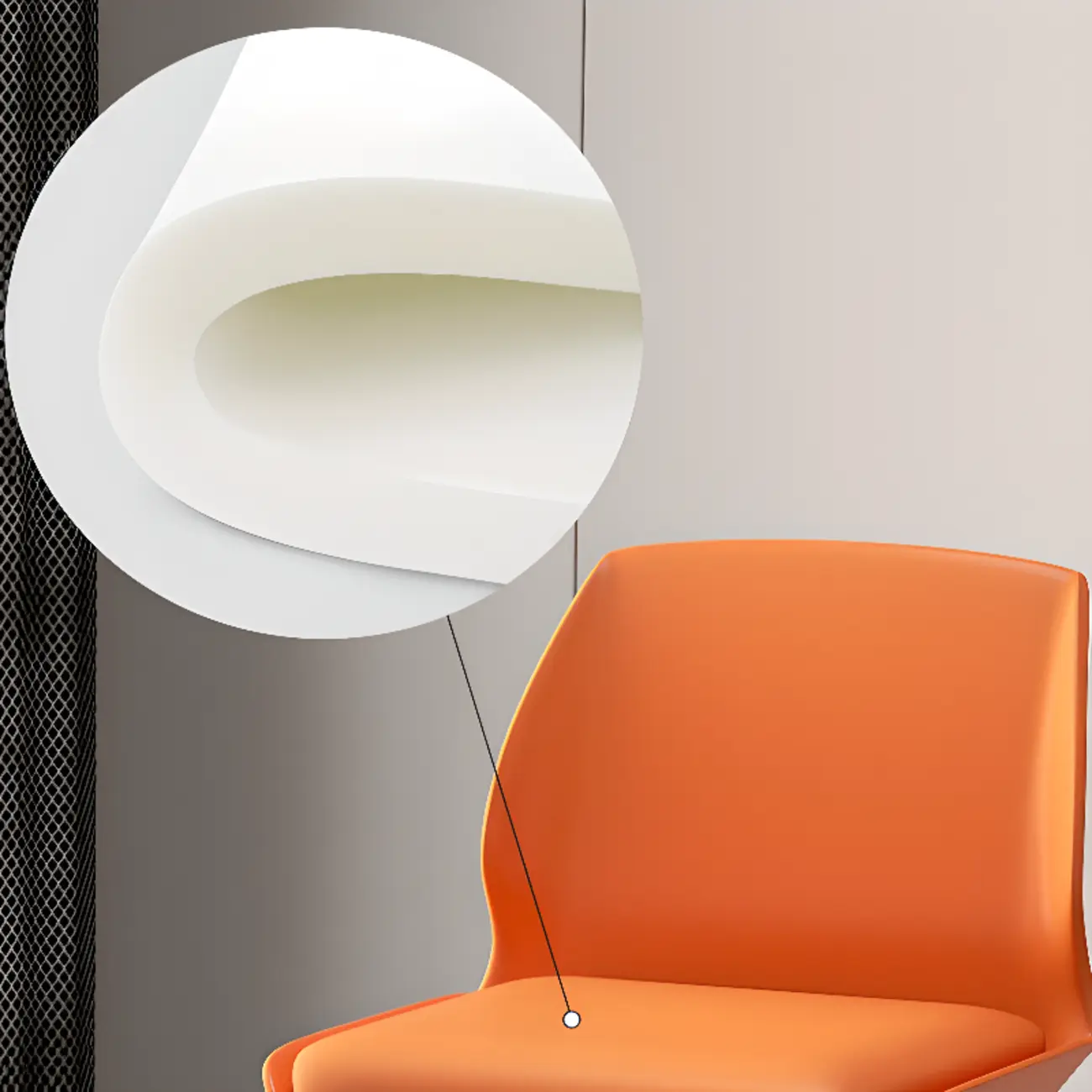 Stylish Rectangular Faux Leather Metal Cafe Bar Stools Image - 11 | homeyfad