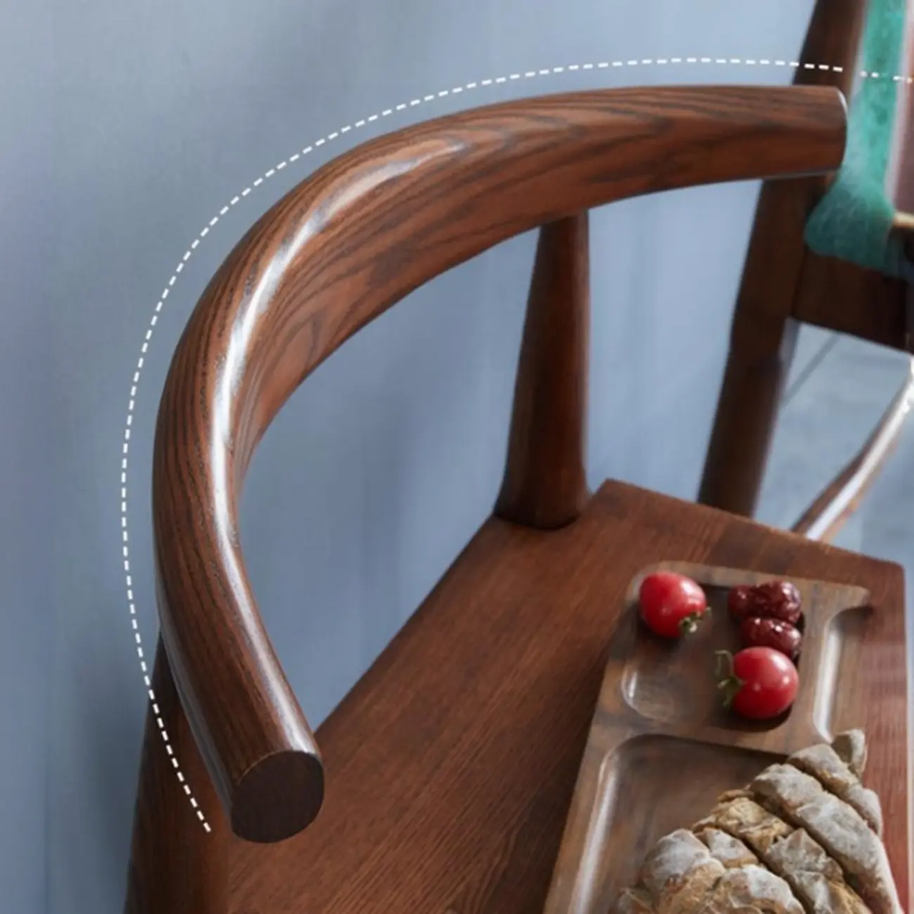 Rustic Wooden Bar Stool with Ergonomic Design Image - 6 | homeyfad