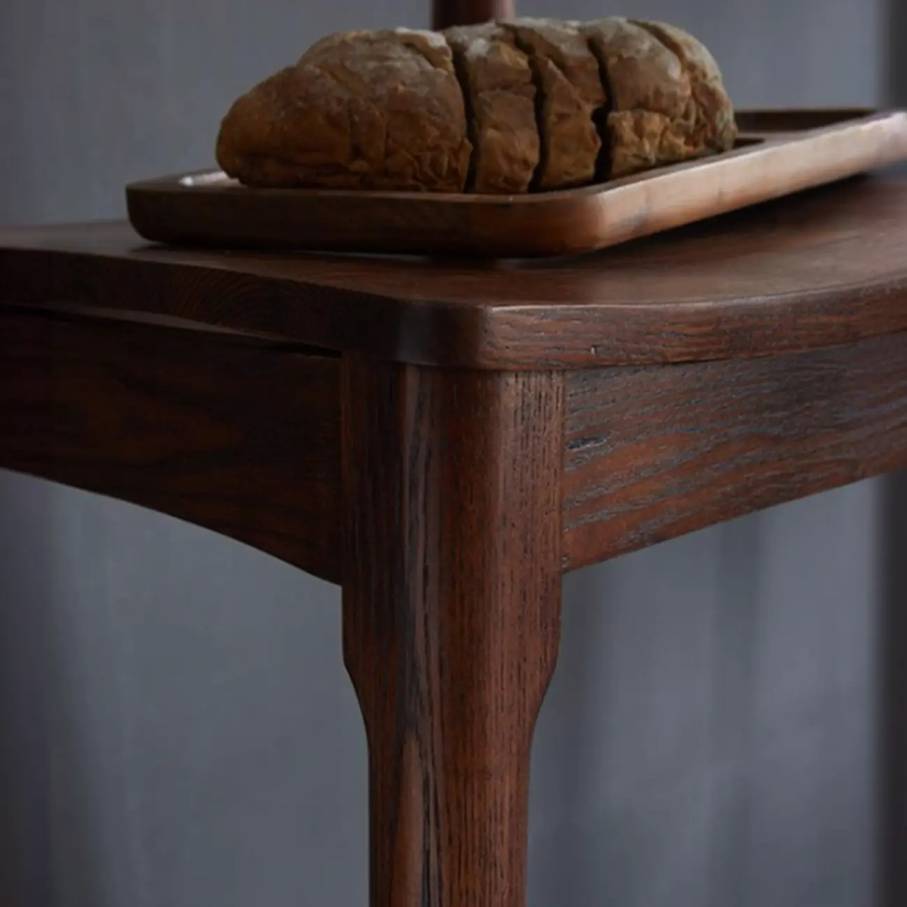 Rustic Wooden Bar Stool with Ergonomic Design Image - 8 | homeyfad