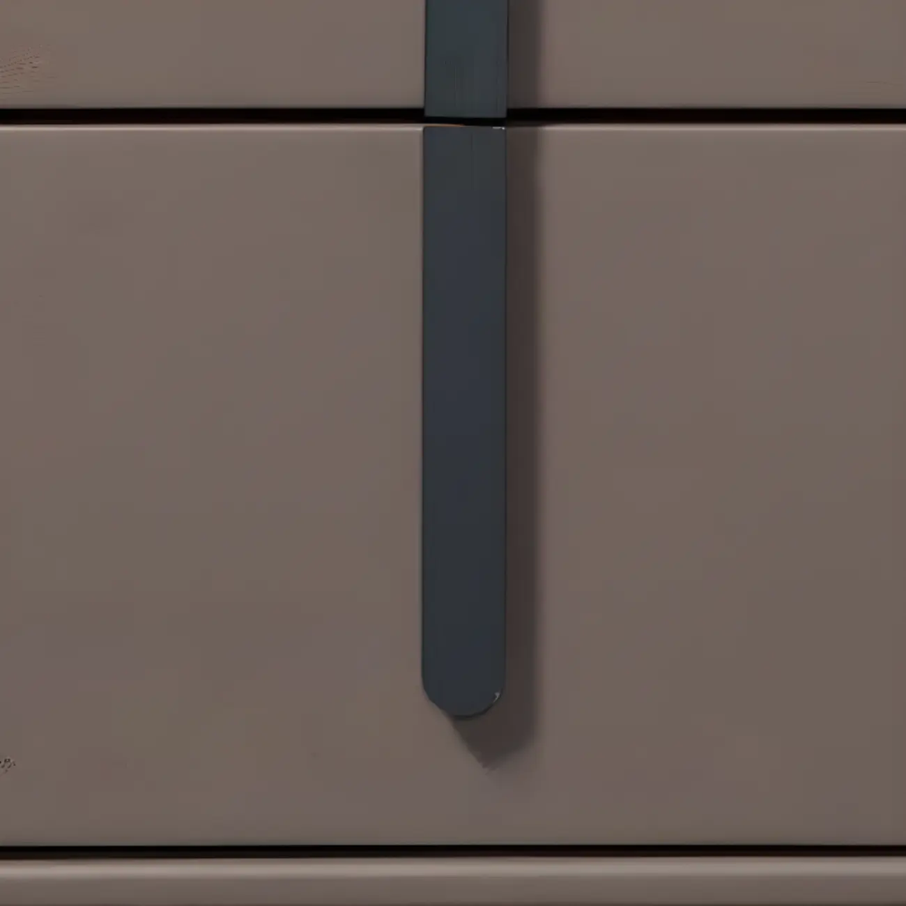 Modern Leather Top Wood 2-Drawer Nightstand Image - 7 | homeyfad