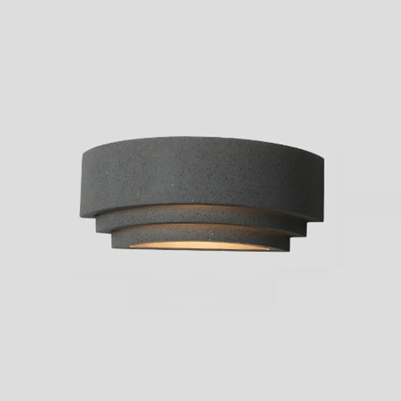 Modern Concrete Tier Wall Light for Sophisticated Ambiance Image - 5