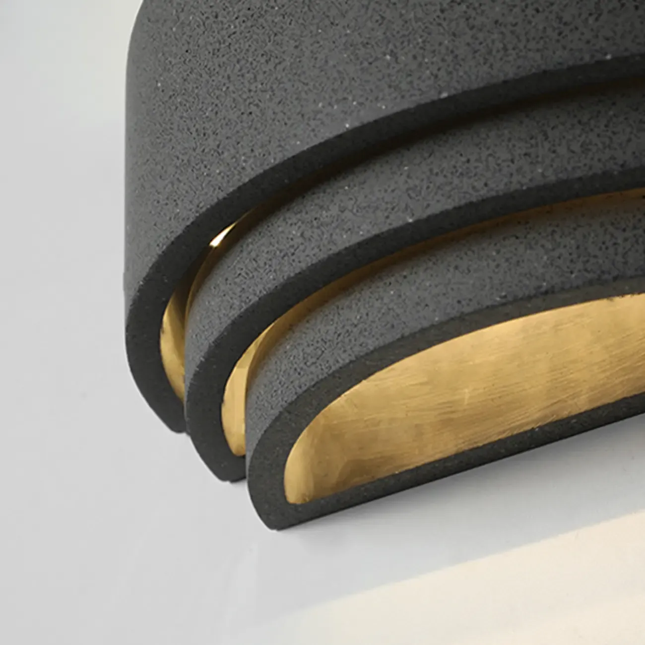 Modern Concrete Tier Wall Light for Sophisticated Ambiance Image - 3