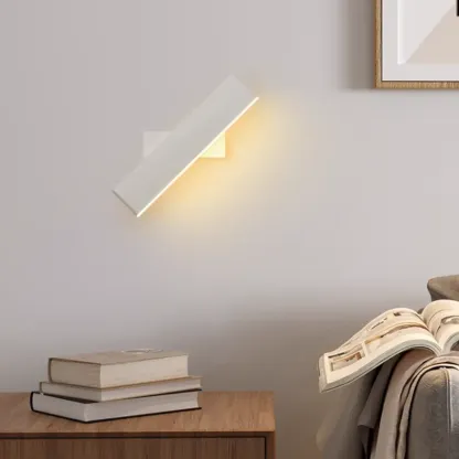 Modern Simple Linear Third Gear Adjustable Wall Sconce Image - 3