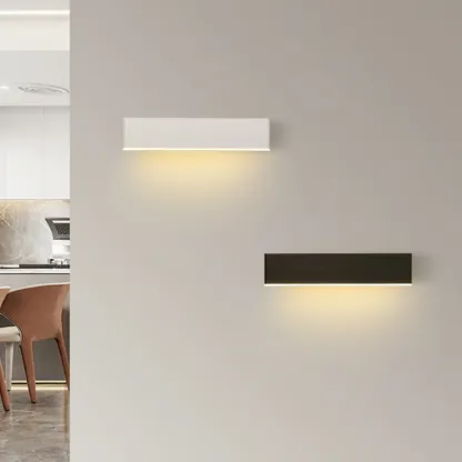 Modern Simple Linear Third Gear Adjustable Wall Sconce Image - 8